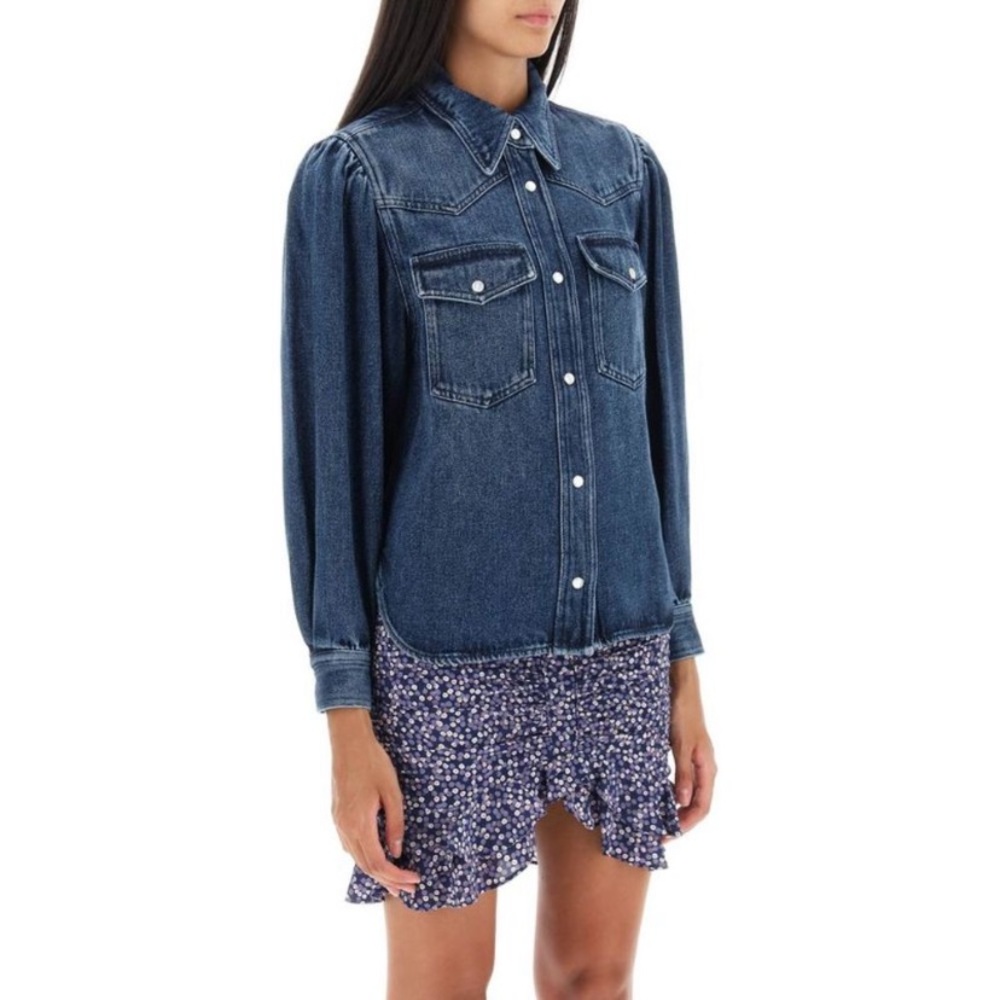 Marant Etoile Tahisse denim shirt